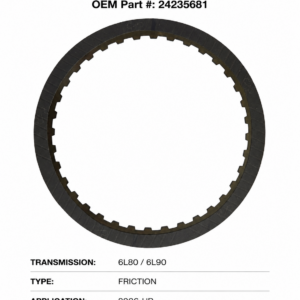 6L80/6L90 [3-5-REV] Clutch Plate – BorgWarner